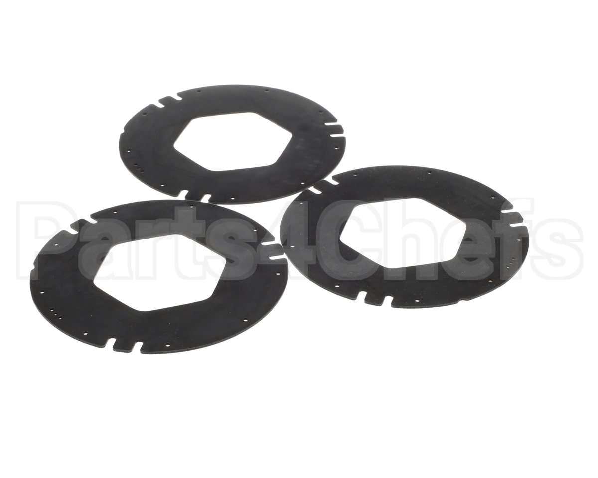XC2222LBK San Jamar Repl Gasket, Large Black (3)- C2210