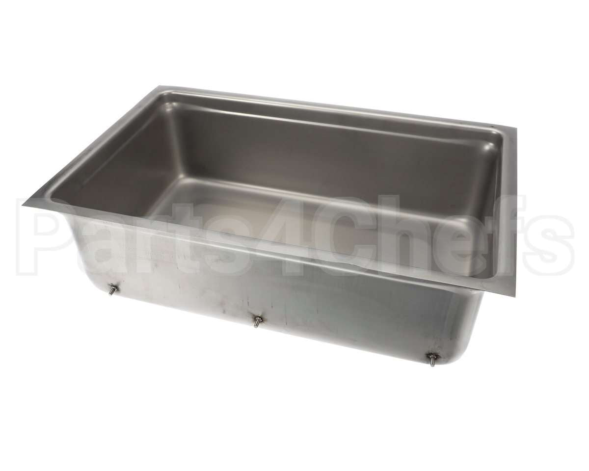 Z-600-3721 Food Warming Well-12X20-Drain W/Studs Btm Mnt