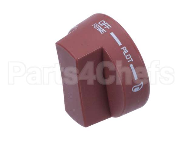 ZCV-2090 Crown Verity Knob, Pilot, Mcb, Red - Plasti