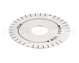 00-046496 Hobart Plate, Dial
