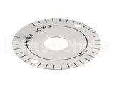 00-046496 Hobart Plate, Dial
