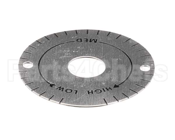 00-046496 Hobart Plate, Dial