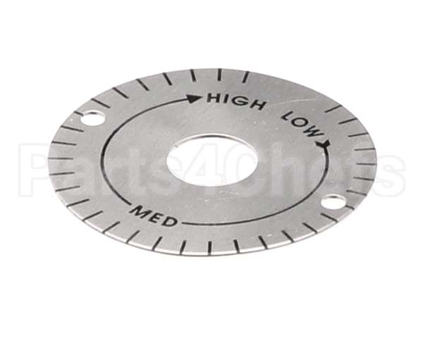 00-046496 Hobart Plate, Dial