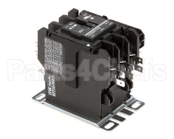 00-087713-102-1 Hobart Contactor,3P,30A/Aux Sw