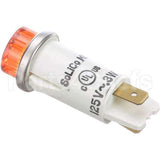 00-241599-00012 Compatible Hobart Light, Signal - Amber Round