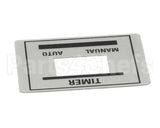 00-271840 Hobart Label/Auto-Man