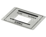 00-271840 Hobart Label/Auto-Man