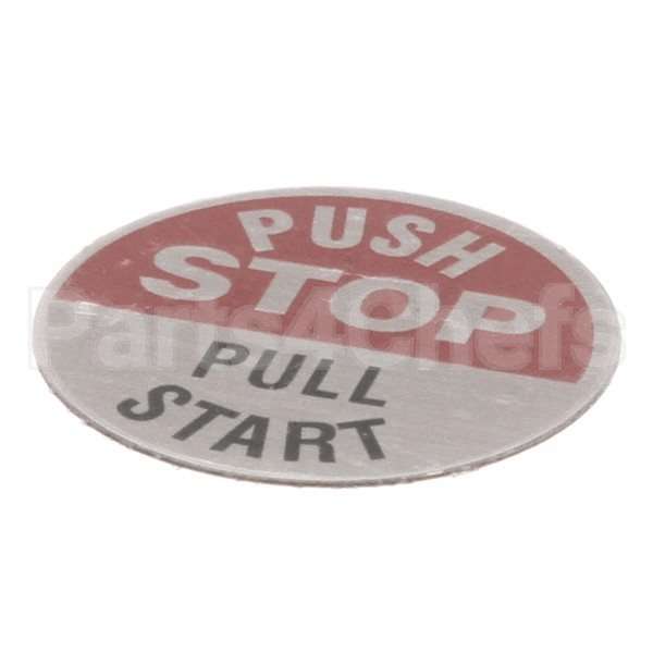 00-291475 Compatible Midwest Appliance Parts Label