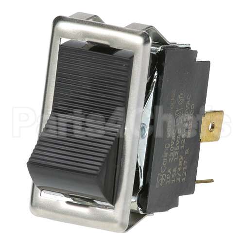 00-343224-00025 Compatible Hobart Switch, On/Off Black Rocker