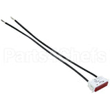 00-411496-000E6 Compatible Vulcan Signal Light 3/8" X 1-5/16" Red 250V