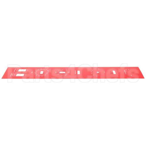 00-412450-00001 Compatible Vulcan Control Panel Plate