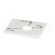 00-417896-00001 Compatible Vulcan Plate, Control Valv