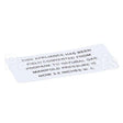 00-421727-00002 Compatible Vulcan Plate, Propane To Natura L Gas