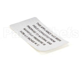 00-421727-00006 Vulcan Hart Plate,Propane To Natural Gas