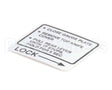 00-437239 Hobart Label,Instruction