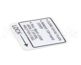 00-437239 Hobart Label,Instruction