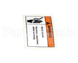 00-438131-00174 Hobart Label,Warning