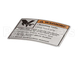 00-438131-054-2 Hobart Label,Warning