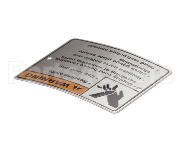 00-438131-054-2 Hobart Label,Warning