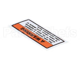 00-438131-061-2 Hobart Label,California Warning
