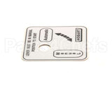 00-478274 Hobart Label,Auto/Man (Domestic)