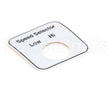 00-478296 Hobart Label,Speed Select (Domestic)