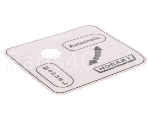 00-479288 Hobart Label,Auto/Man (Domestic)