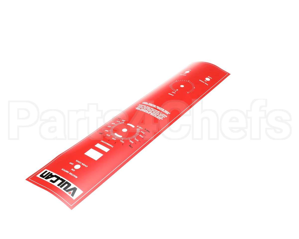 00-497284-00001 Vulcan Hart Overlay,Contr. Panel Vc46Gd 5Hr