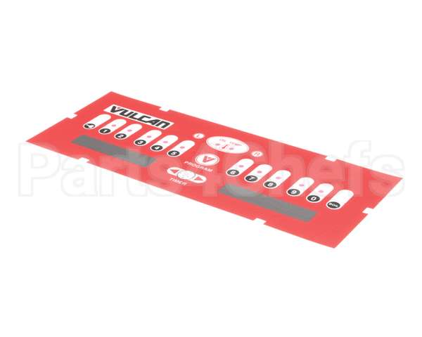 00-497422-00001 Vulcan Hart Overlay, Control Panel-Vulcan