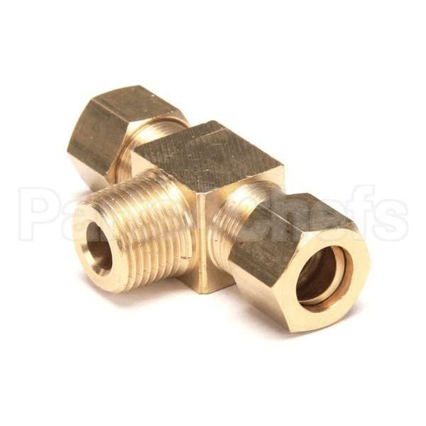 00-498715 Compatible Vulcan Tee, 3/8Mpt X 7/16Cc