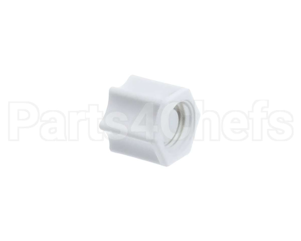 00-562608-00004 Hobart Fitting, Compression, 1/4, Blind, Black