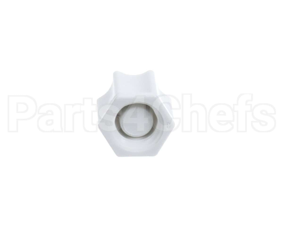 00-562608-00004 Hobart Fitting, Compression, 1/4, Blind, Black