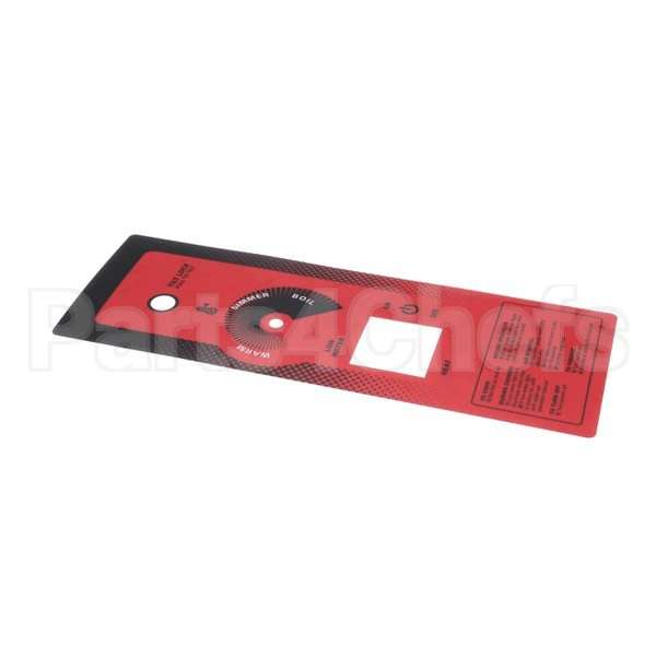 00-855801-00001 Compatible Midwest Appliance Parts Overlay, Control Panel Ele Ctk