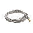 00-893444-00002 Compatible Hobart Hose, Water, Braided, Sst1/2X84