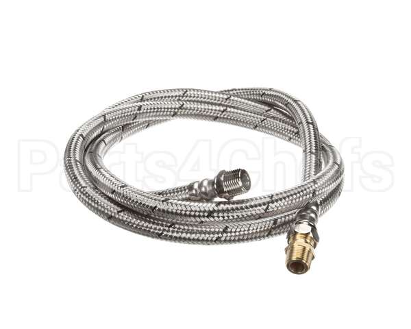 00-893444-00002 Hobart Hose,Water,Braided,Sst 1/2X84