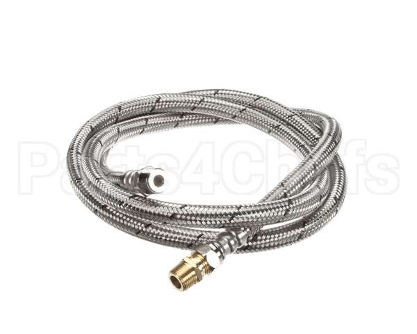 00-893444-00002 Hobart Hose,Water,Braided,Sst 1/2X84