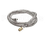 00-893444-00002 Hobart Hose,Water,Braided,Sst 1/2X84