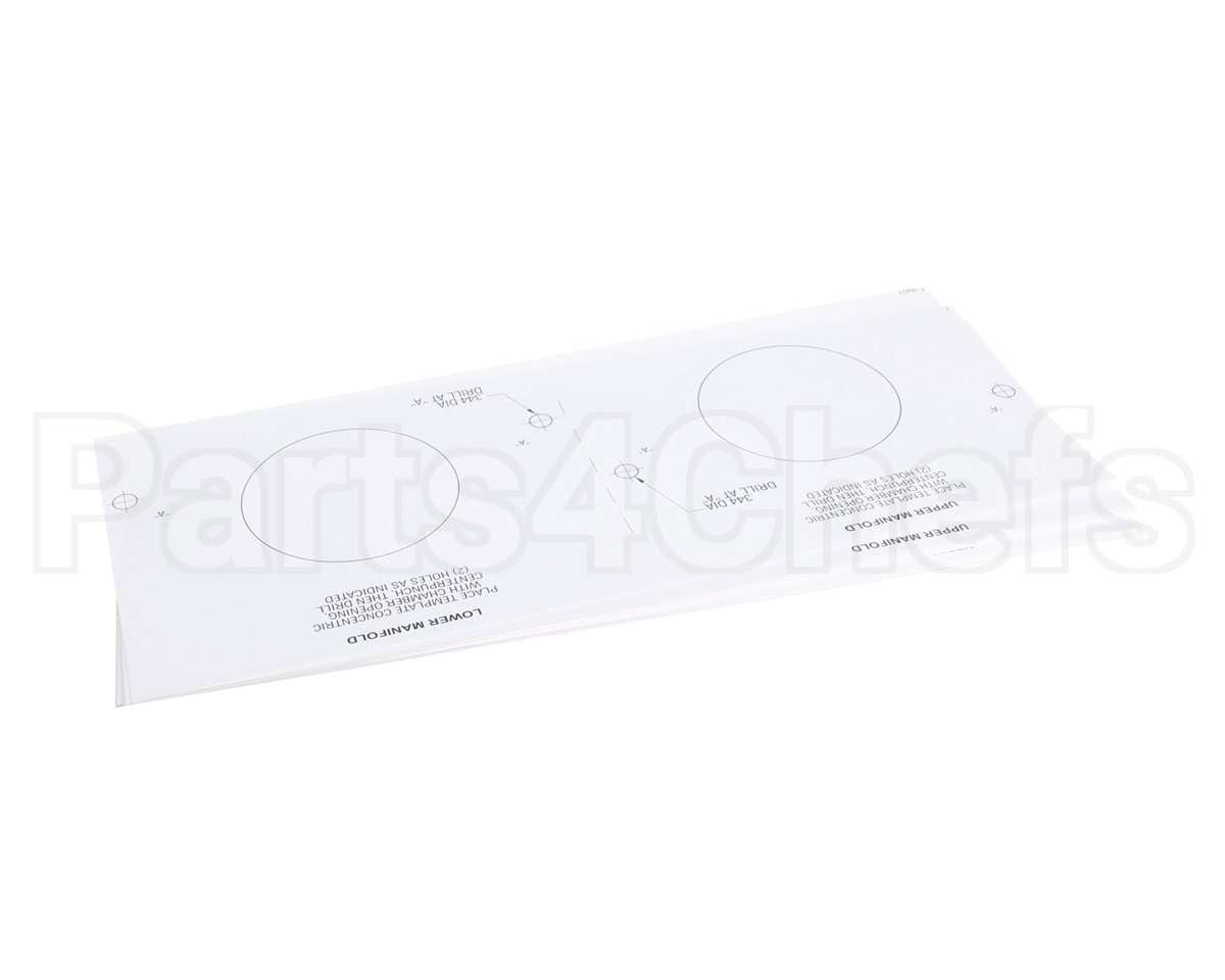 00-913135-00151 Hobart Template Bracket, Manifold (0F