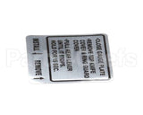 00-914681 Hobart Label, Instruction