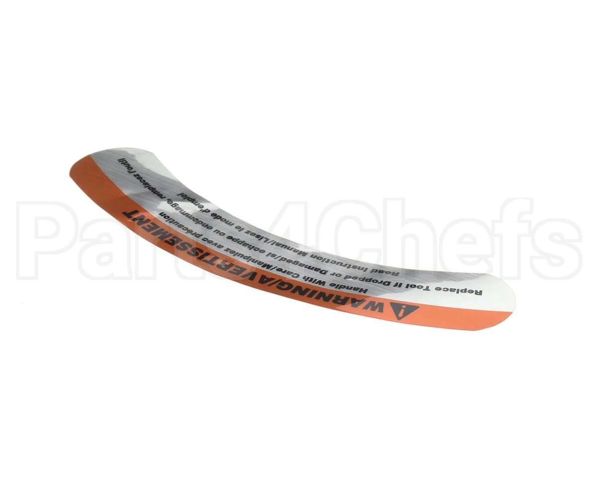 00-916957-00020 Hobart Label, Warning, Bilingual