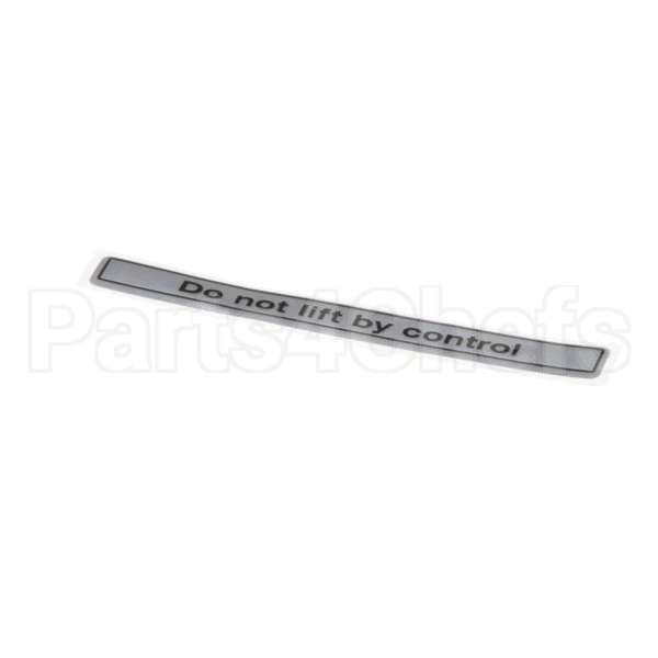 00-916957-00050 Compatible Midwest Appliance Parts Label, Slicer Lifting Message