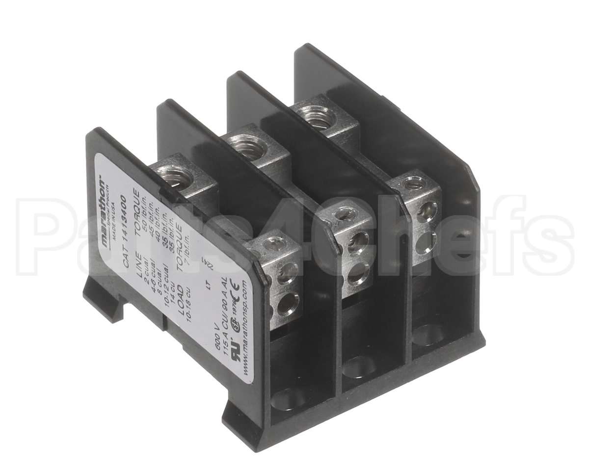 00-947373 Vulcan Hart Block, Terminal, 3 Pole