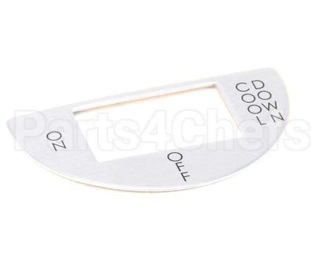 00-957609-00001 Vulcan Hart Label, On-Off Cool Down