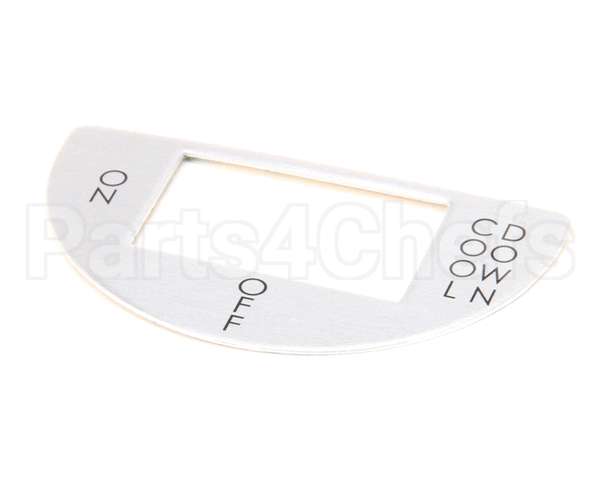 00-957609-00001 Vulcan Hart Label, On-Off Cool Down