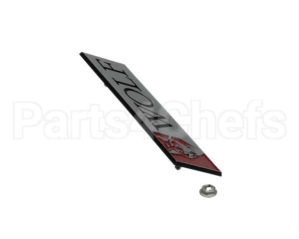 00-957809-00002 Vulcan Hart Nameplate, Wolf