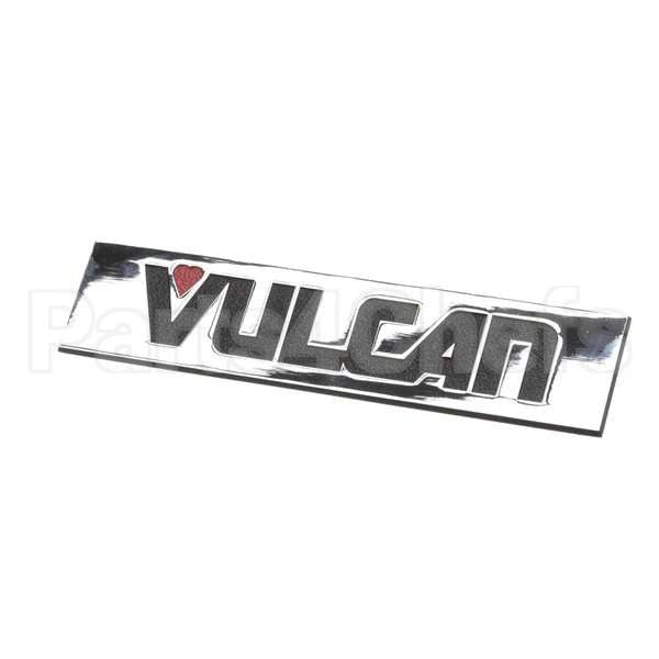 00-957916-00001 Compatible Vulcan Nameplate, Vulcan, 7-1/4