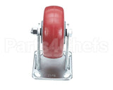 00-960517 Vulcan Hart Caster, 5 Red Rigid