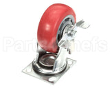 00-960518 Vulcan Hart Caster, 5 Red Swivel