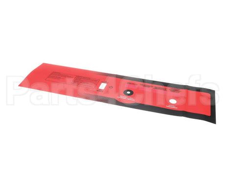 00-960864 Vulcan Hart Overlay, Control Panel