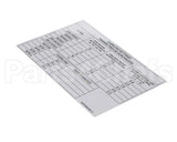 00-974949 Hobart Label, Overload Settings